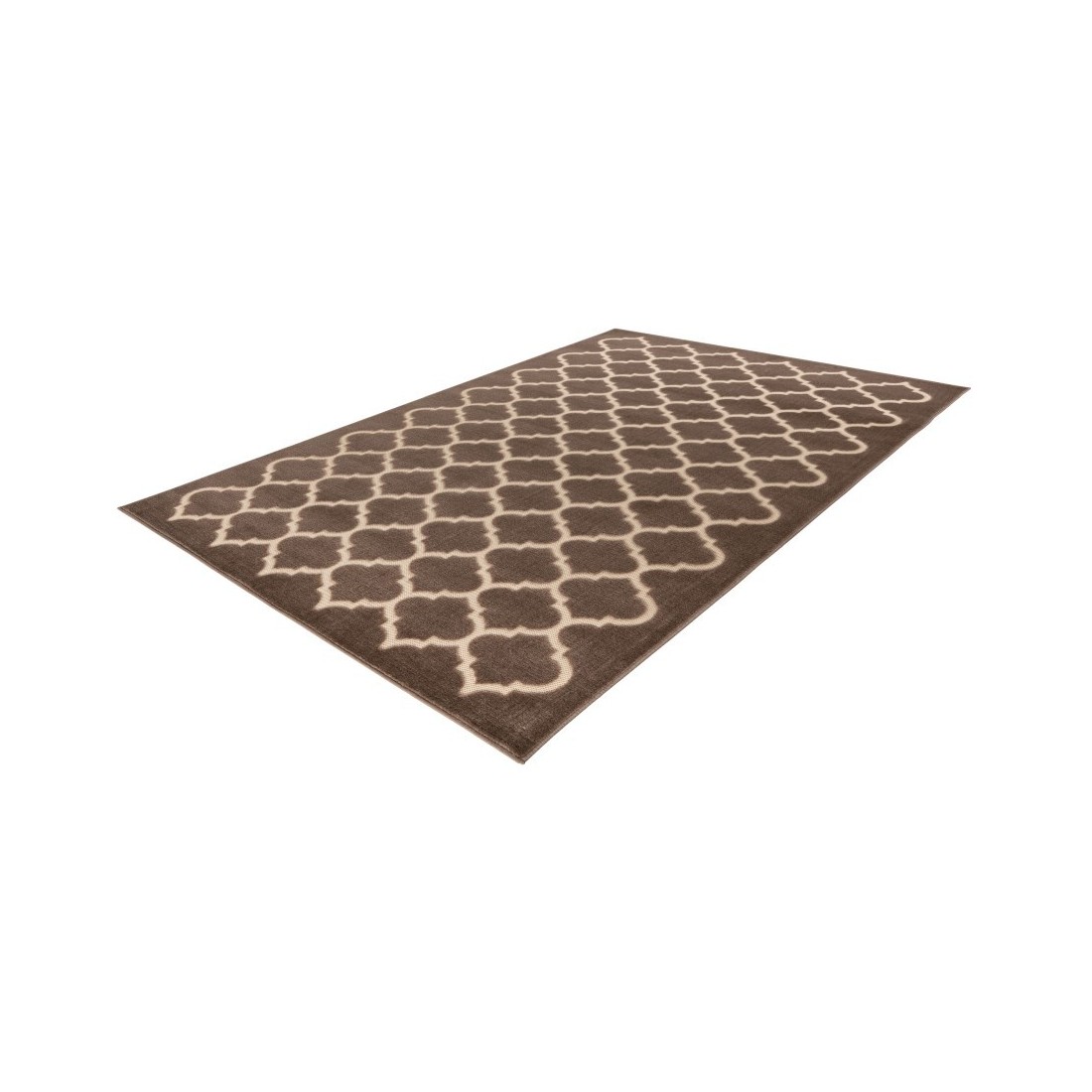 Tapis 290x200cm, design A102A coloris taupe - Confort et élégance pour votre intérieur