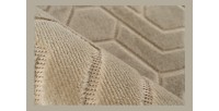 Tapis 300x80cm, design A202A coloris beige - Confort et élégance pour votre intérieur