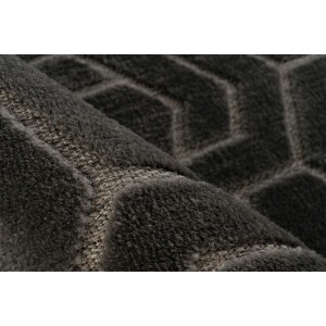 Tapis 300x80cm, design A202A coloris gris - Confort et élégance pour votre intérieur