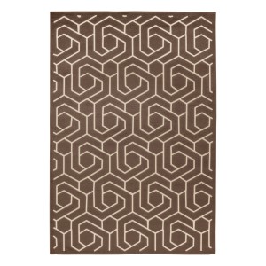 Tapis 300x80cm, design A202A coloris taupe - Confort et élégance pour votre intérieur