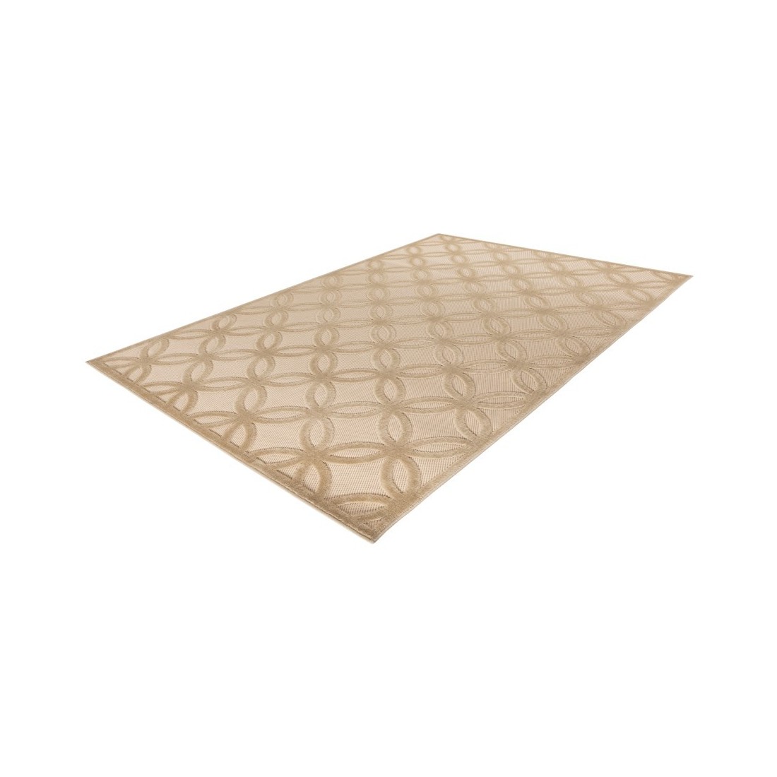 Tapis 300x80cm, design A302A coloris beige - Confort et élégance pour votre intérieur
