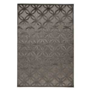 Tapis 150x80cm, design A302A coloris gris - Confort et élégance pour votre intérieur