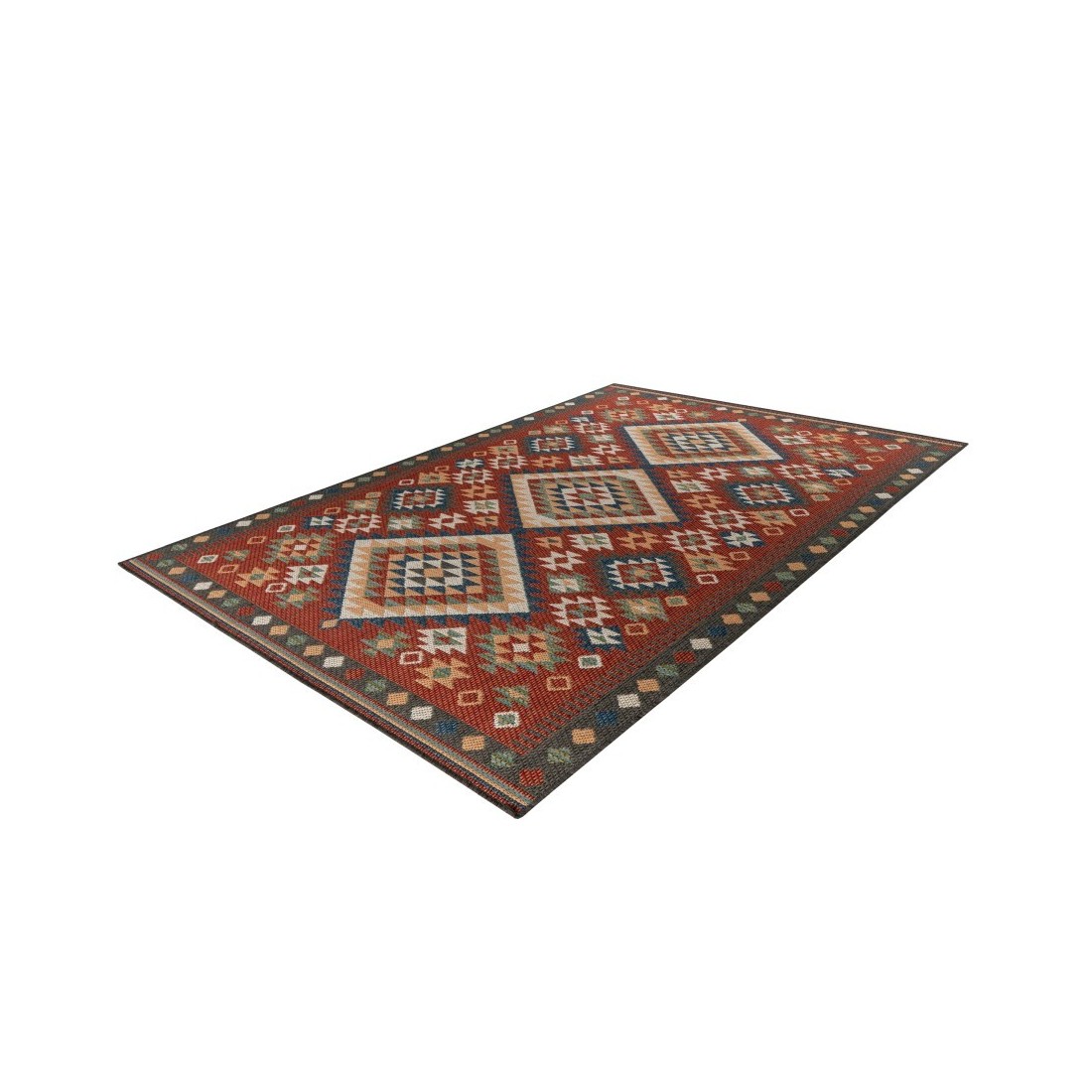 Tapis 290x200cm, design C103I coloris multicolore - Confort et élégance pour votre intérieur