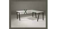 Retour pour Bureau – Collection SOON – Coloris Blanc et Noir – Extension Fonctionnelle