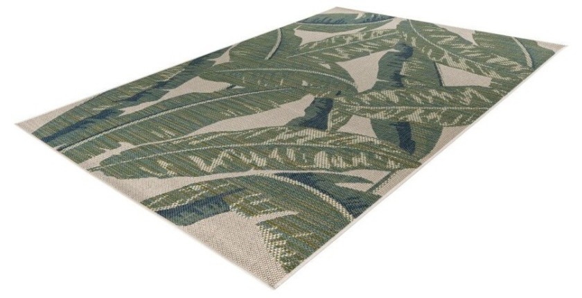 Tapis 230x160cm, design C603I coloris vert - Confort et élégance pour votre intérieur
