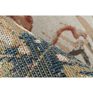 Tapis 290x200cm, design C803I coloris multicolore - Confort et élégance pour votre intérieur