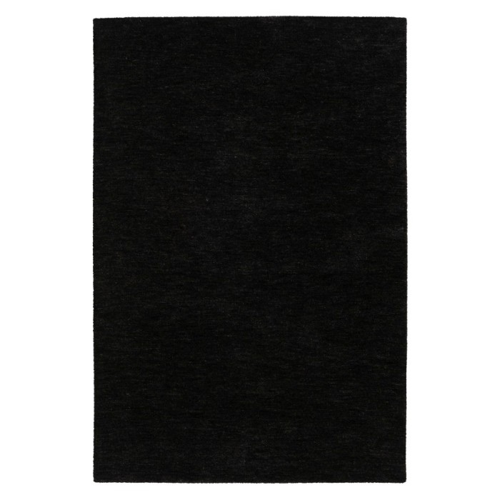 Tapis 150x80cm, design C007Y coloris noir - Confort et élégance pour votre intérieur