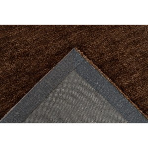 Tapis 170x120cm, design C007Y coloris brun clair - Confort et élégance pour votre intérieur