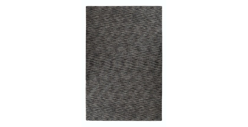 Tapis 170x120cm, design C007Y coloris argent - Confort et élégance pour votre intérieur