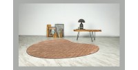 Tapis 230x160cm, design C008Y coloris beige - Confort et élégance pour votre intérieur