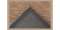 Tapis 230x160cm, design C008Y coloris beige - Confort et élégance pour votre intérieur