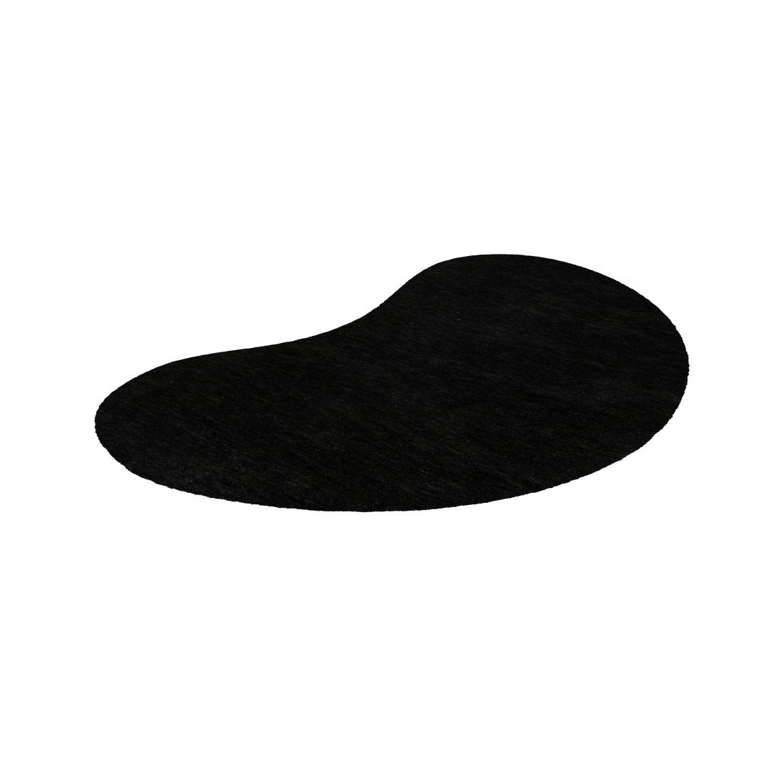 Tapis 230x160cm, design C008Y coloris noir - Confort et élégance pour votre intérieur