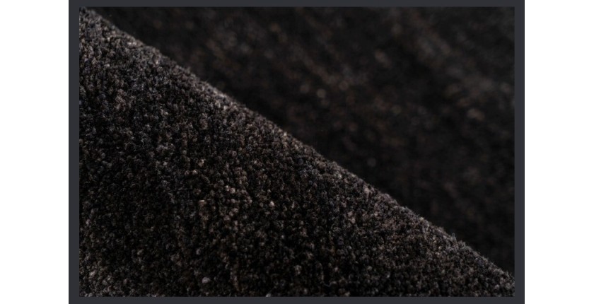 Tapis 230x160cm, design C008Y coloris noir - Confort et élégance pour votre intérieur