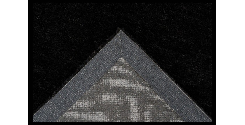 Tapis 230x160cm, design C008Y coloris noir - Confort et élégance pour votre intérieur
