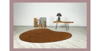 Tapis 230x160cm, design C008Y coloris camel - Confort et élégance pour votre intérieur
