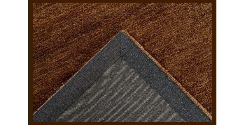 Tapis 230x160cm, design C008Y coloris camel - Confort et élégance pour votre intérieur