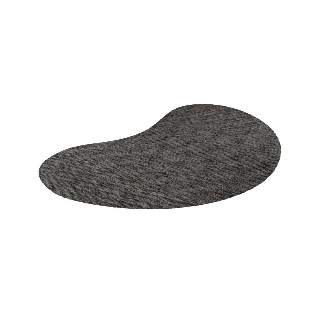 Tapis 230x160cm, design C008Y coloris argent - Confort et élégance pour votre intérieur