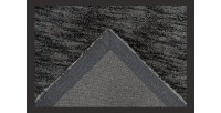 Tapis 230x160cm, design C008Y coloris argent - Confort et élégance pour votre intérieur