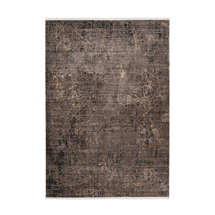 Tapis 230x160cm, design C109E coloris gris - Confort et élégance pour votre intérieur