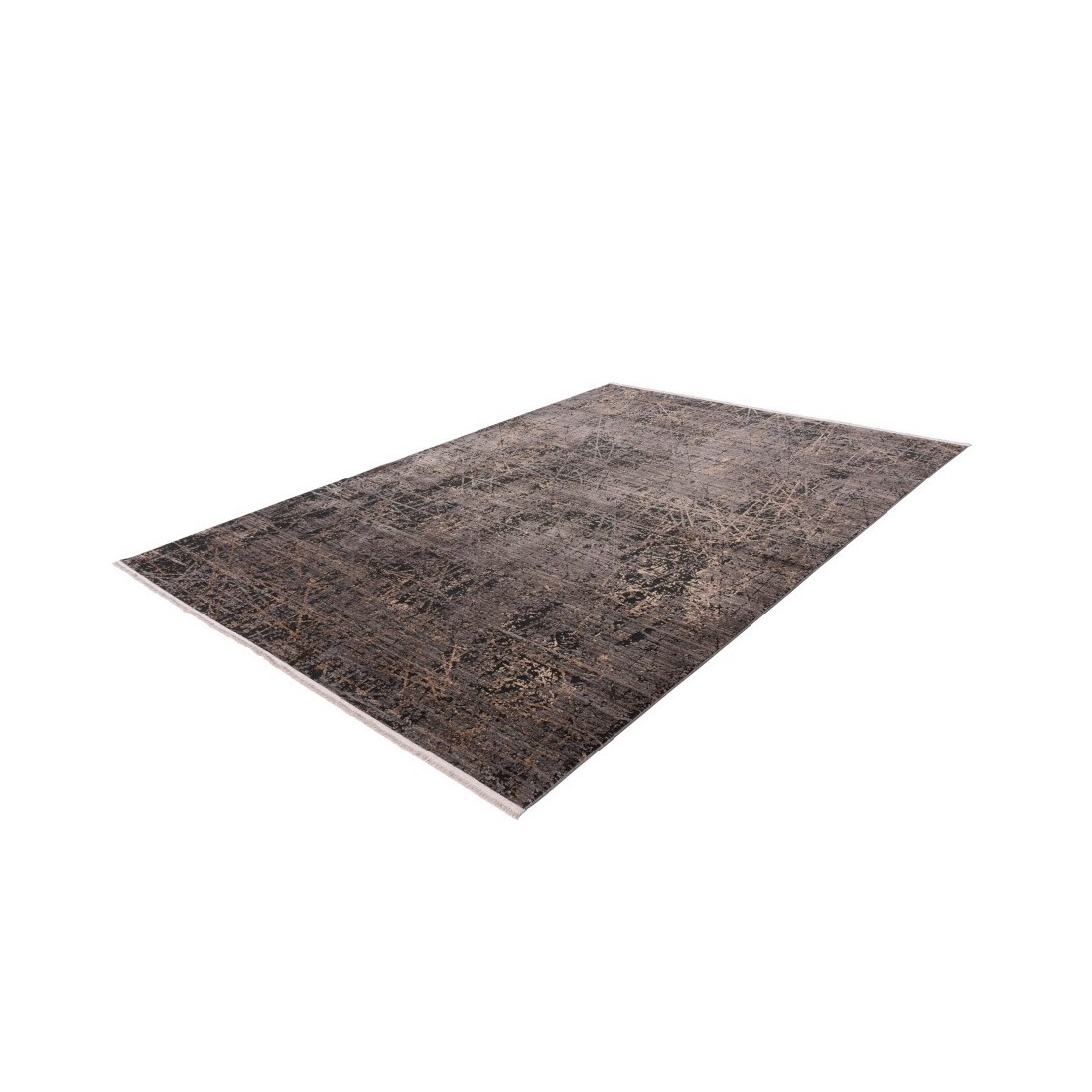 Tapis 290x200cm, design C109E coloris gris - Confort et élégance pour votre intérieur