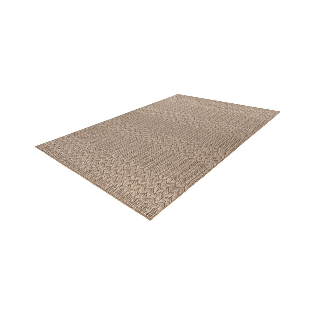 Tapis 150x80cm, design C103A coloris naturel - Confort et élégance pour votre intérieur