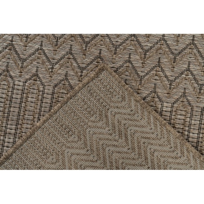 Tapis 150x80cm, design C103A coloris naturel - Confort et élégance pour votre intérieur