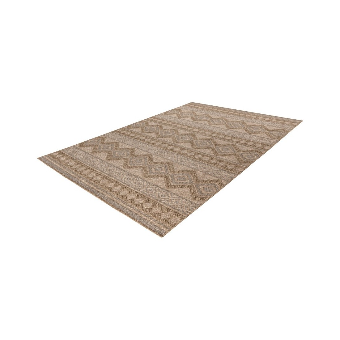 Tapis 150x80cm, design C203A coloris naturel - Confort et élégance pour votre intérieur