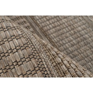 Tapis 150x80cm, design C303A coloris naturel - Confort et élégance pour votre intérieur