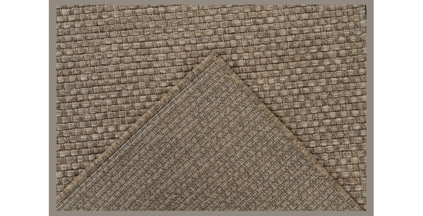 Tapis 150x80cm, design C503A coloris naturel - Confort et élégance pour votre intérieur