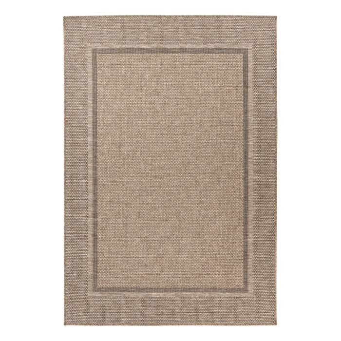Tapis 170x120cm, design C503A coloris naturel - Confort et élégance pour votre intérieur