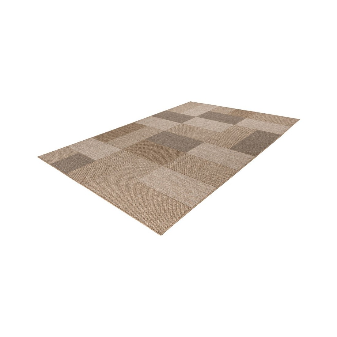 Tapis 150x80cm, design C603A coloris naturel - Confort et élégance pour votre intérieur