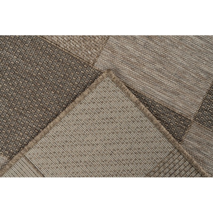 Tapis 170x120cm, design C603A coloris naturel - Confort et élégance pour votre intérieur