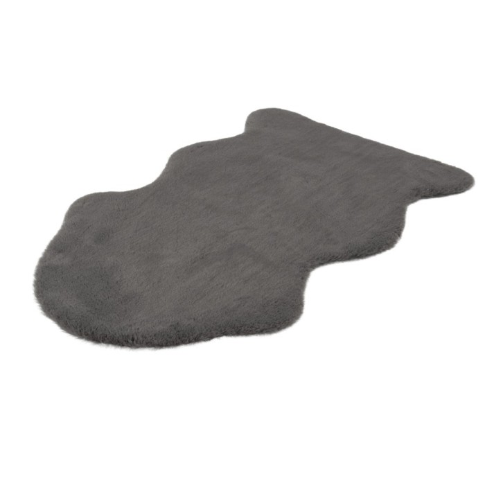 Tapis 90x60cm, design C005Y coloris gris - Confort et élégance pour votre intérieur