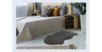 Tapis 90x60cm, design C005Y coloris gris - Confort et élégance pour votre intérieur