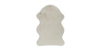 Tapis 90x60cm, design C005Y coloris ivoire - Confort et élégance pour votre intérieur