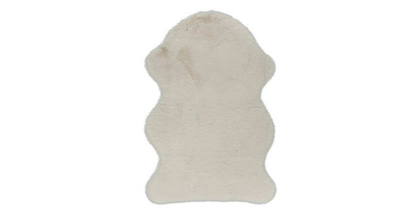 Tapis 90x60cm, design C005Y coloris ivoire - Confort et élégance pour votre intérieur