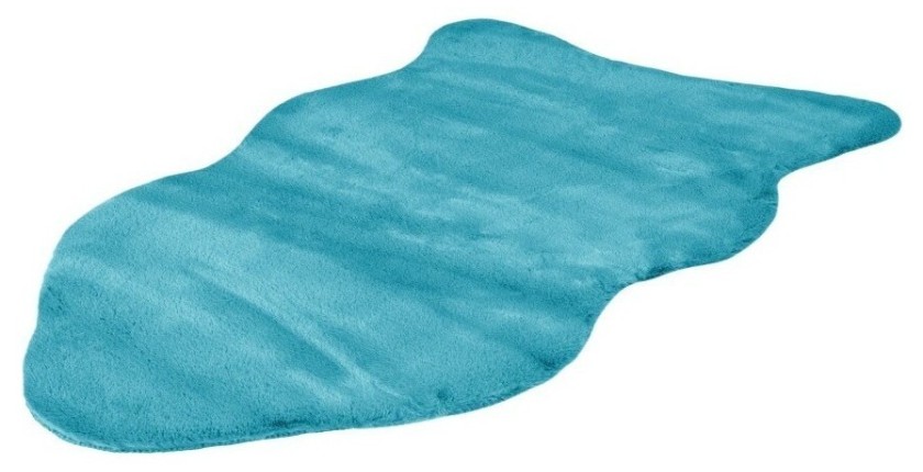 Tapis 90x60cm, design C005Y coloris bleu - Confort et élégance pour votre intérieur