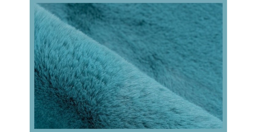 Tapis 90x60cm, design C005Y coloris bleu - Confort et élégance pour votre intérieur