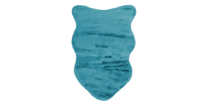 Tapis 90x60cm, design C005Y coloris bleu - Confort et élégance pour votre intérieur