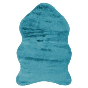 Tapis 90x60cm, design C005Y coloris bleu - Confort et élégance pour votre intérieur
