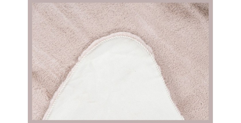Tapis 90x60cm, design C005Y coloris taupe - Confort et élégance pour votre intérieur