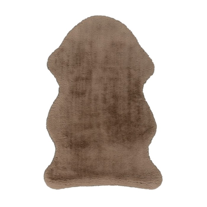Tapis 90x60cm, design C005Y coloris taupe - Confort et élégance pour votre intérieur