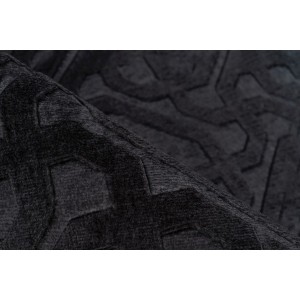 Tapis 280x80cm, design D012A coloris graphite - Confort et élégance pour votre intérieur