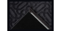 Tapis 280x80cm, design D012A coloris graphite - Confort et élégance pour votre intérieur