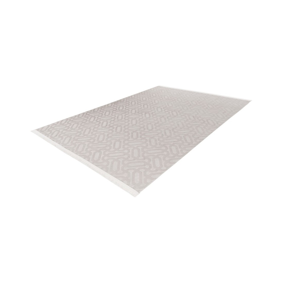 Tapis 140x80cm, design D012A coloris gris - Confort et élégance pour votre intérieur