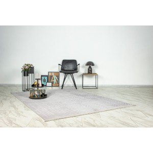 Tapis 280x80cm, design D012A coloris gris - Confort et élégance pour votre intérieur