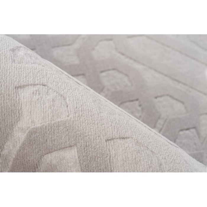Tapis 280x200cm, design D012A coloris gris - Confort et élégance pour votre intérieur
