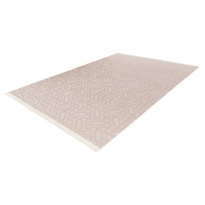 Tapis 280x80cm, design D012A coloris taupe clair - Confort et élégance pour votre intérieur