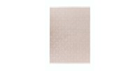 Tapis 160x120cm, design D012A coloris taupe clair - Confort et élégance pour votre intérieur