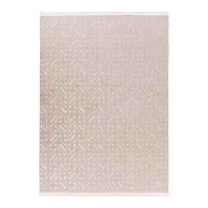 Tapis 220x160cm, design D012A coloris taupe clair - Confort et élégance pour votre intérieur